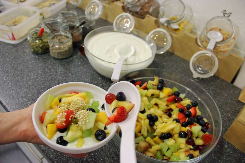 Gesundes Essen Müslibar Mediengruppe Oberfranken